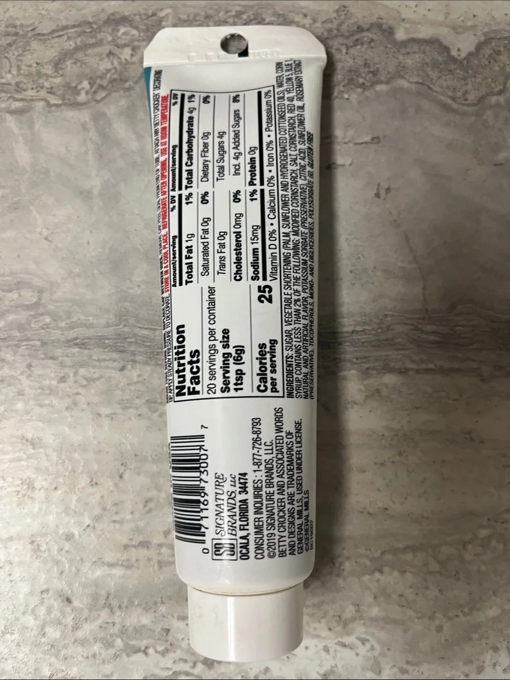 Betty Crocker Black Decorating Icing Tube